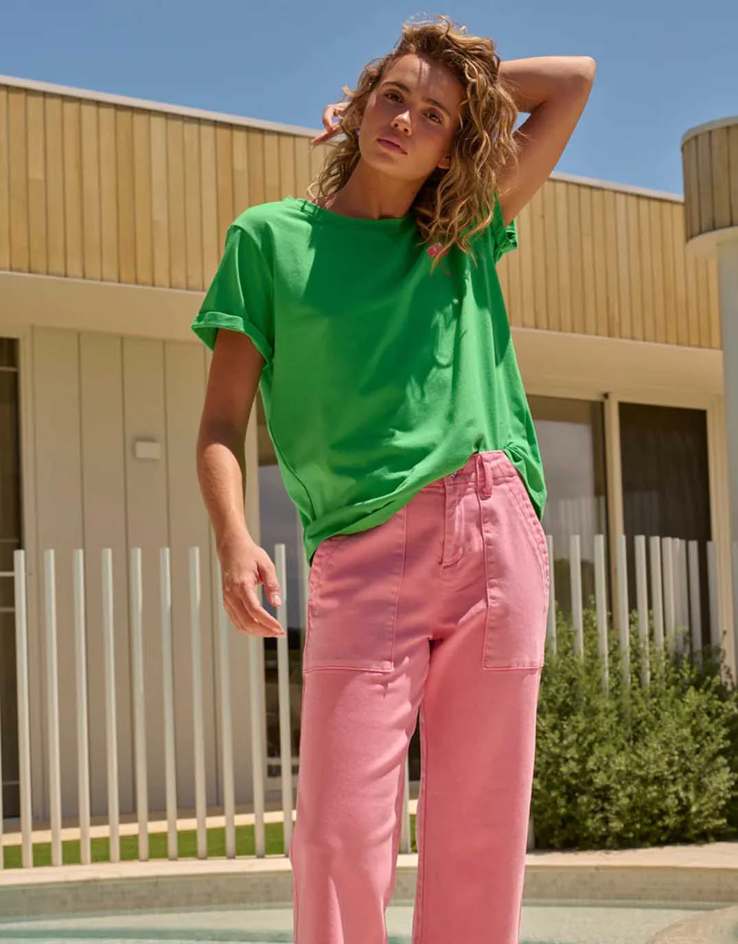 Celeste Pant - Sorbet Pink - Image 4