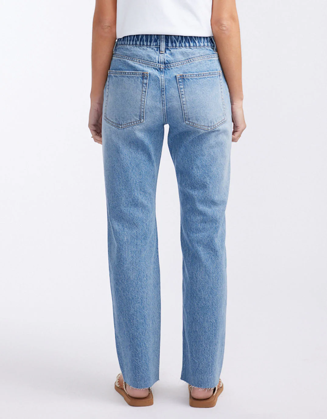 Charlotte Straight Leg Jean - Mid Wash - Image 10