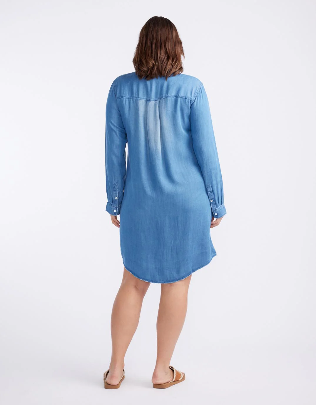 Cleo Vintage Dress - Denim - Image 14