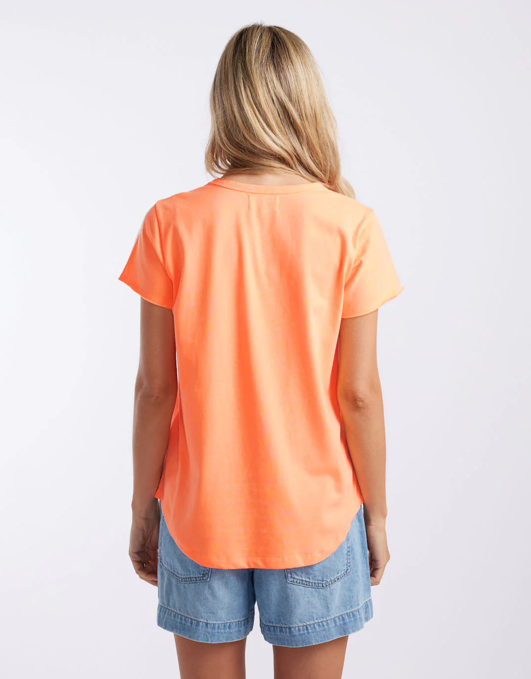 Club Tropez Round Neck Tee - Citrus - Image 7