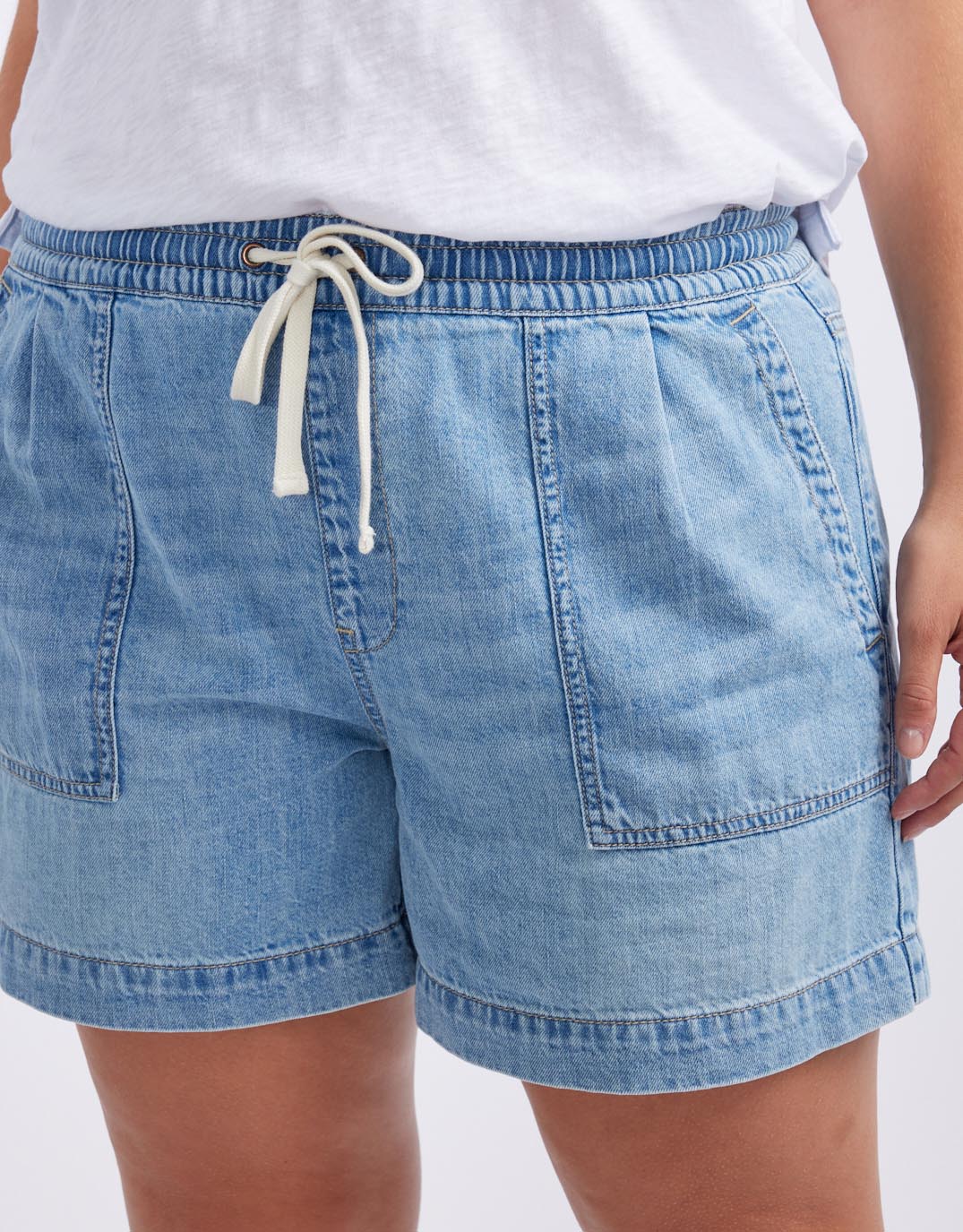 Coco Denim Short - Mid Wash - Image 7