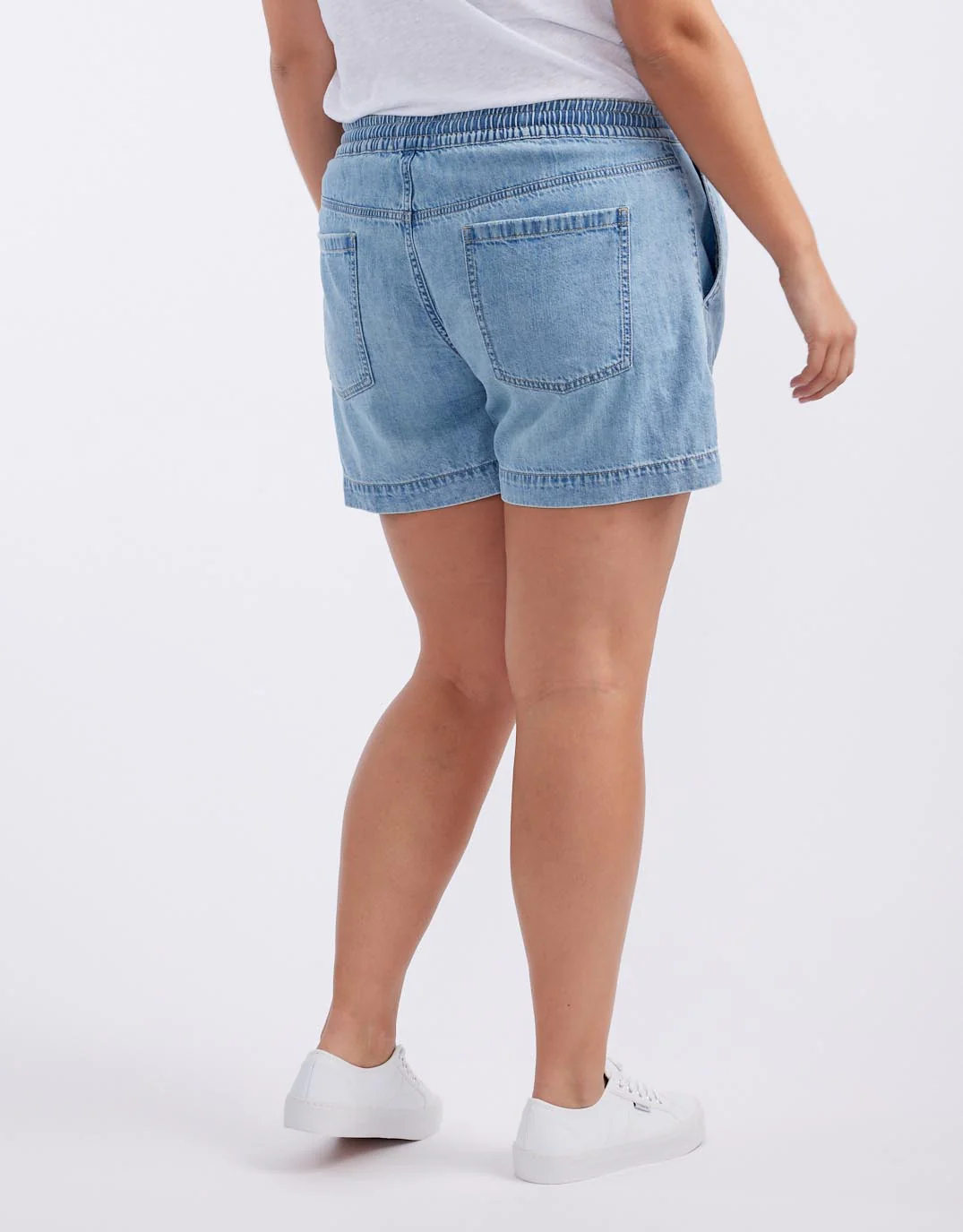 Coco Denim Short - Mid Wash - Image 9
