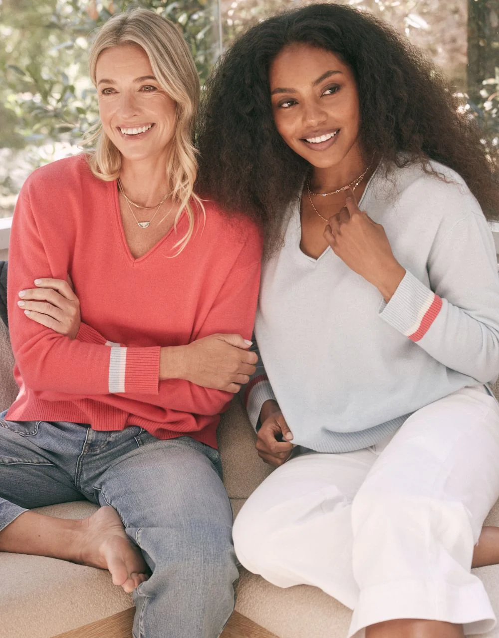 Como Wool Cashmere Knit - Melon - Image 4