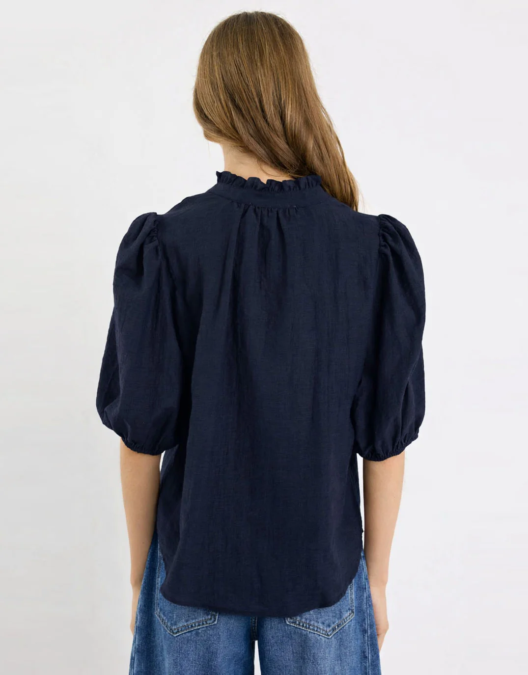 Continuance Short Sleeve Top - Navy - Image 5