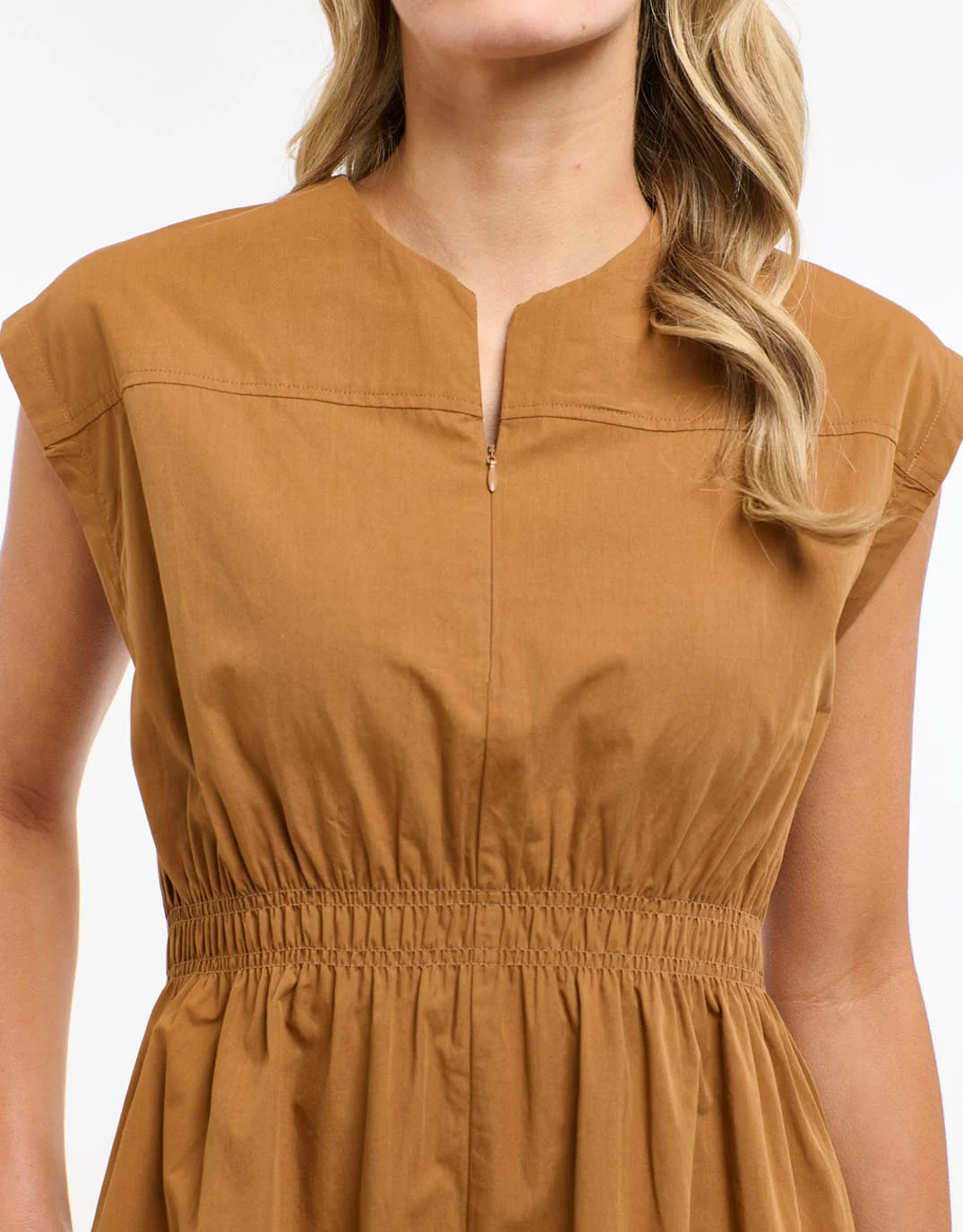 Cooper Cotton Dress - Butterscotch - Image 5