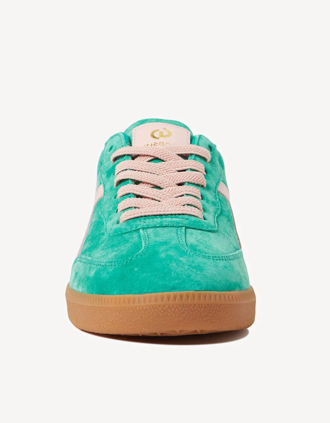 Crossroads Suede Sneakers - Pine/Pink - Image 3