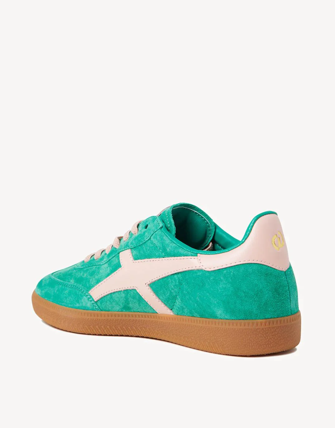 Crossroads Suede Sneakers - Pine/Pink - Image 4