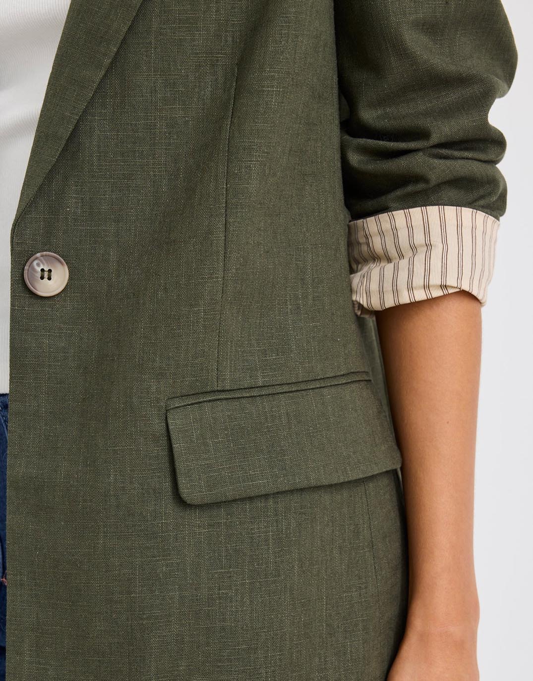 Dock Blazer - Khaki - Image 4