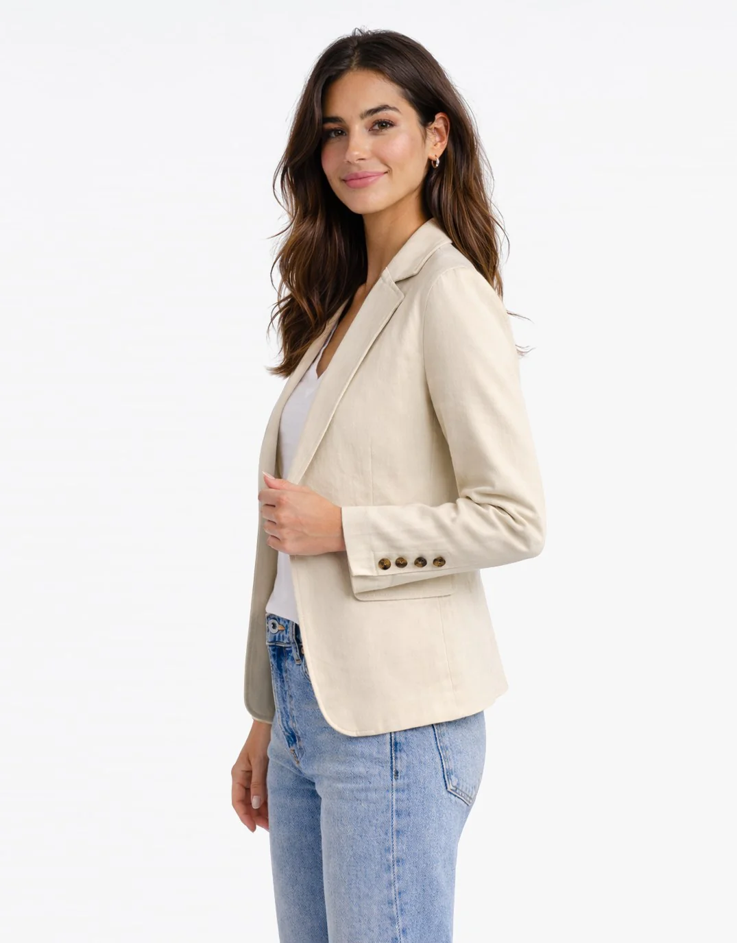 Drew Blazer - Natural - Image 2