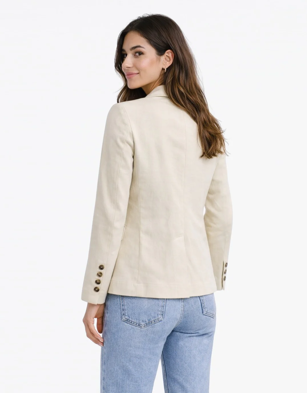 Drew Blazer - Natural - Image 3