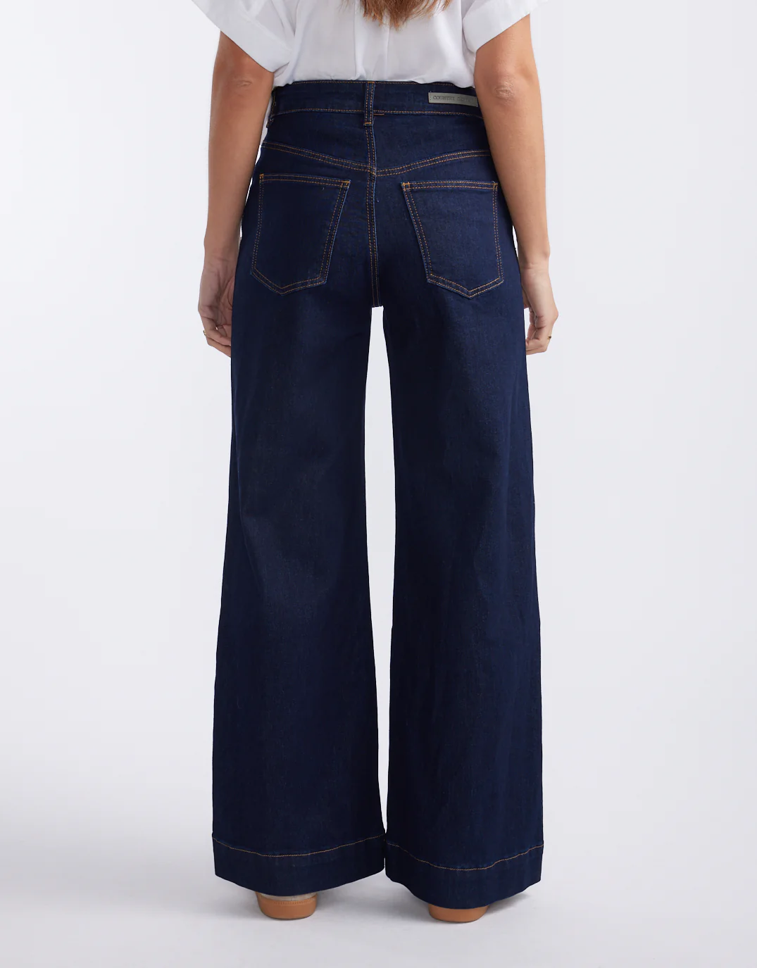 Ellery Stretch Straight Leg Jeans - Indigo Wash - Image 5