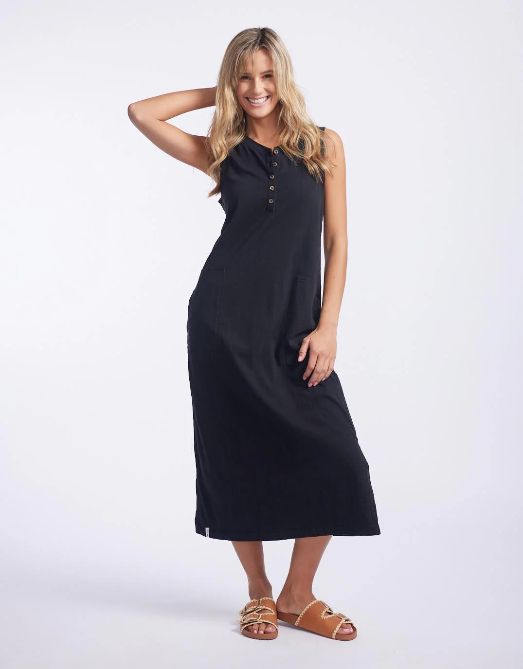 Elysian Dress - Black - Image 3