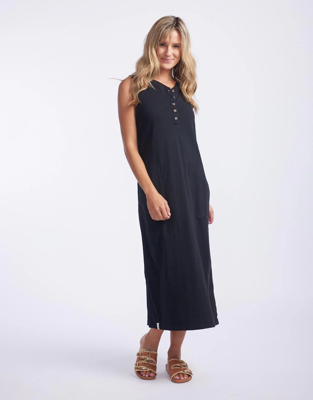 Elysian Dress - Black - Image 4