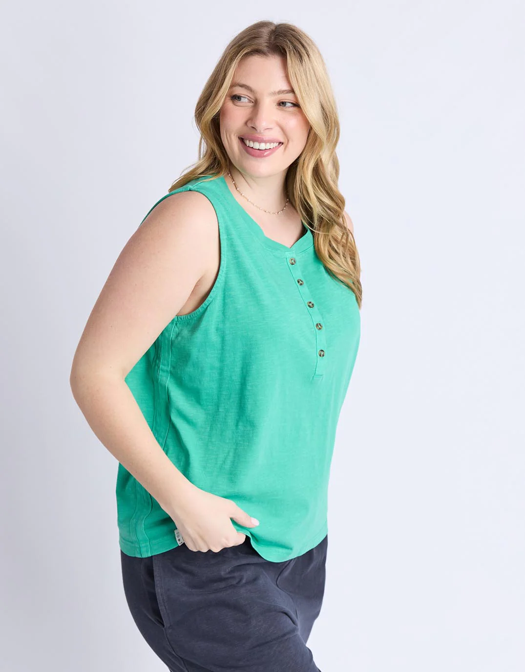 Elysian Tank - Gumdrop Green - Image 9