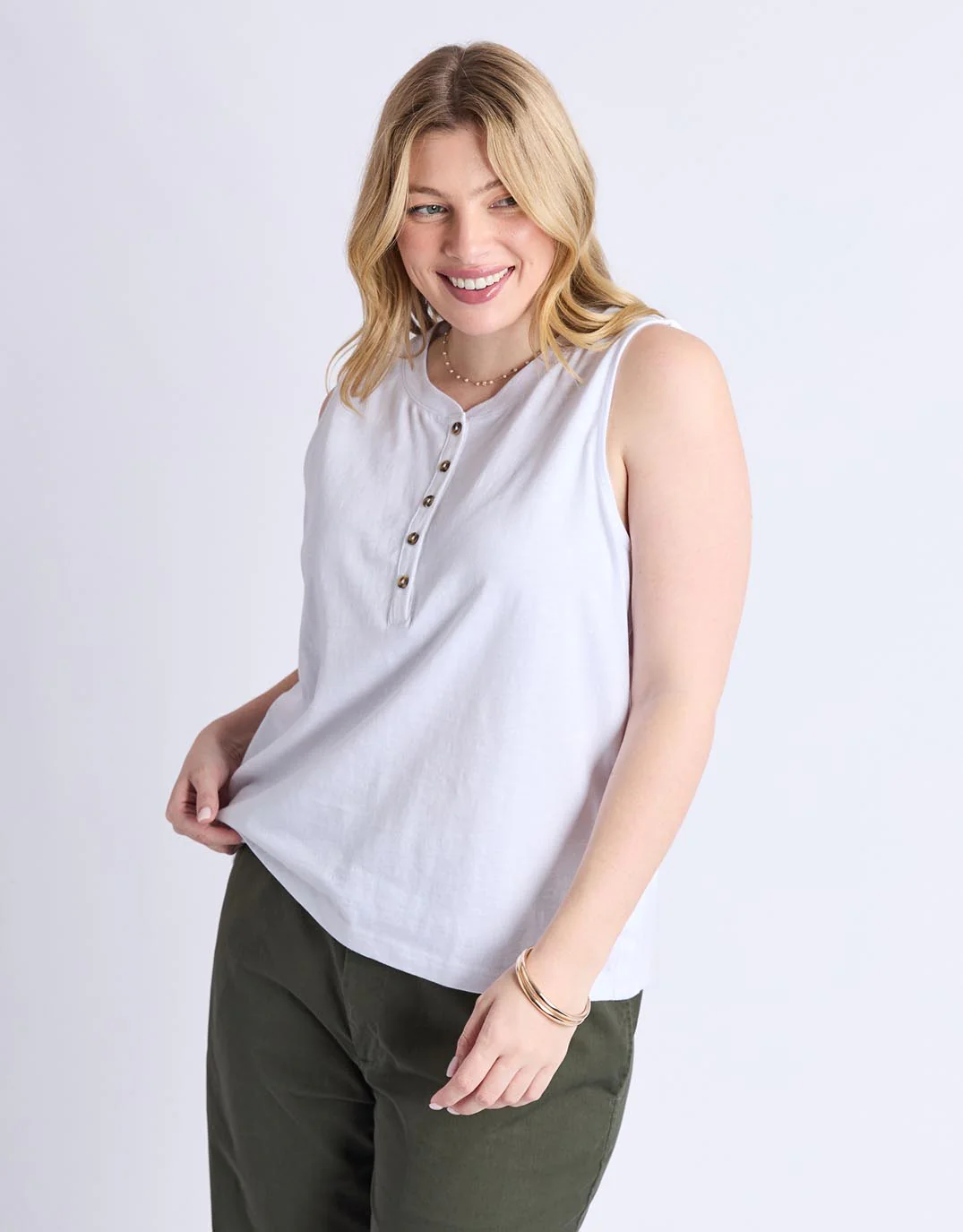 Elysian Tank - White - Image 2