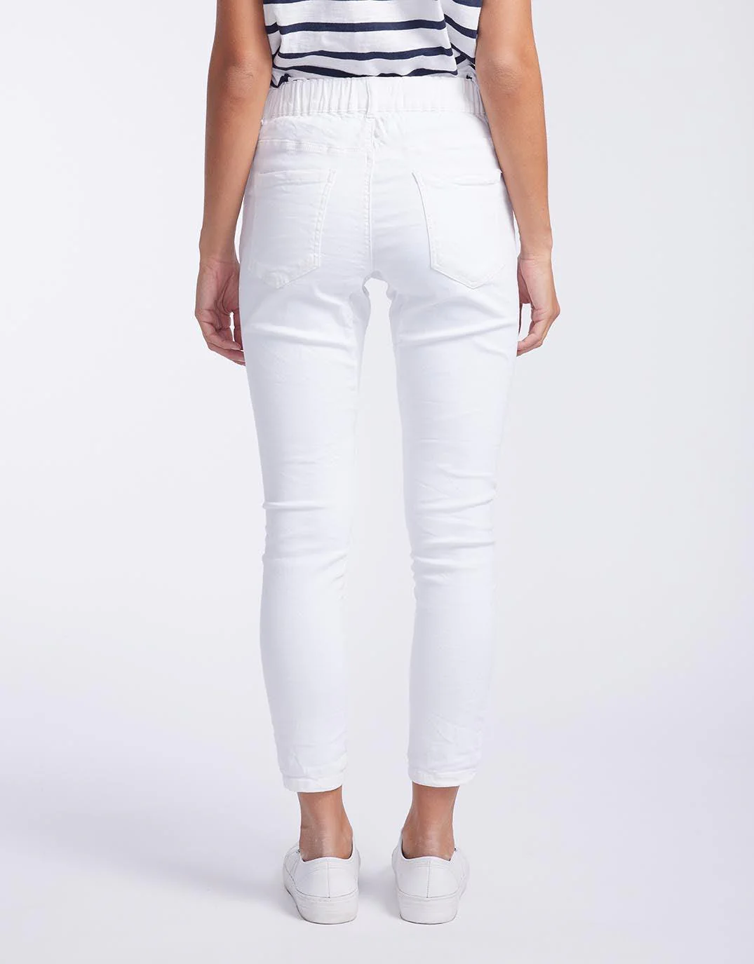 Emma Stretch Jean - White - Image 5
