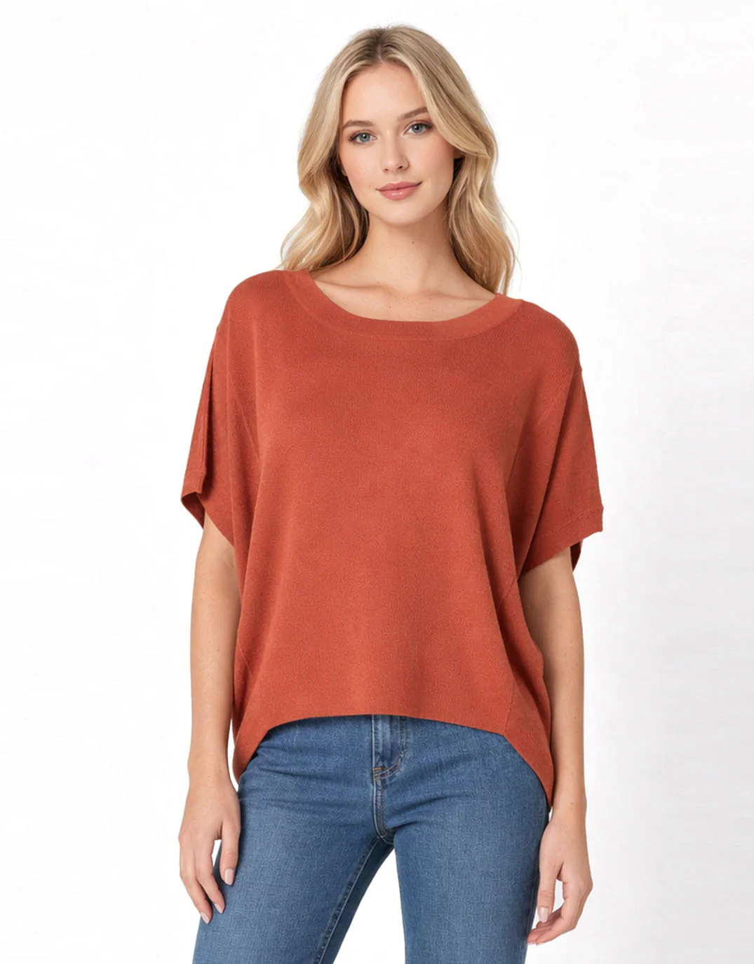 Esther Knit Top - Cinnamon