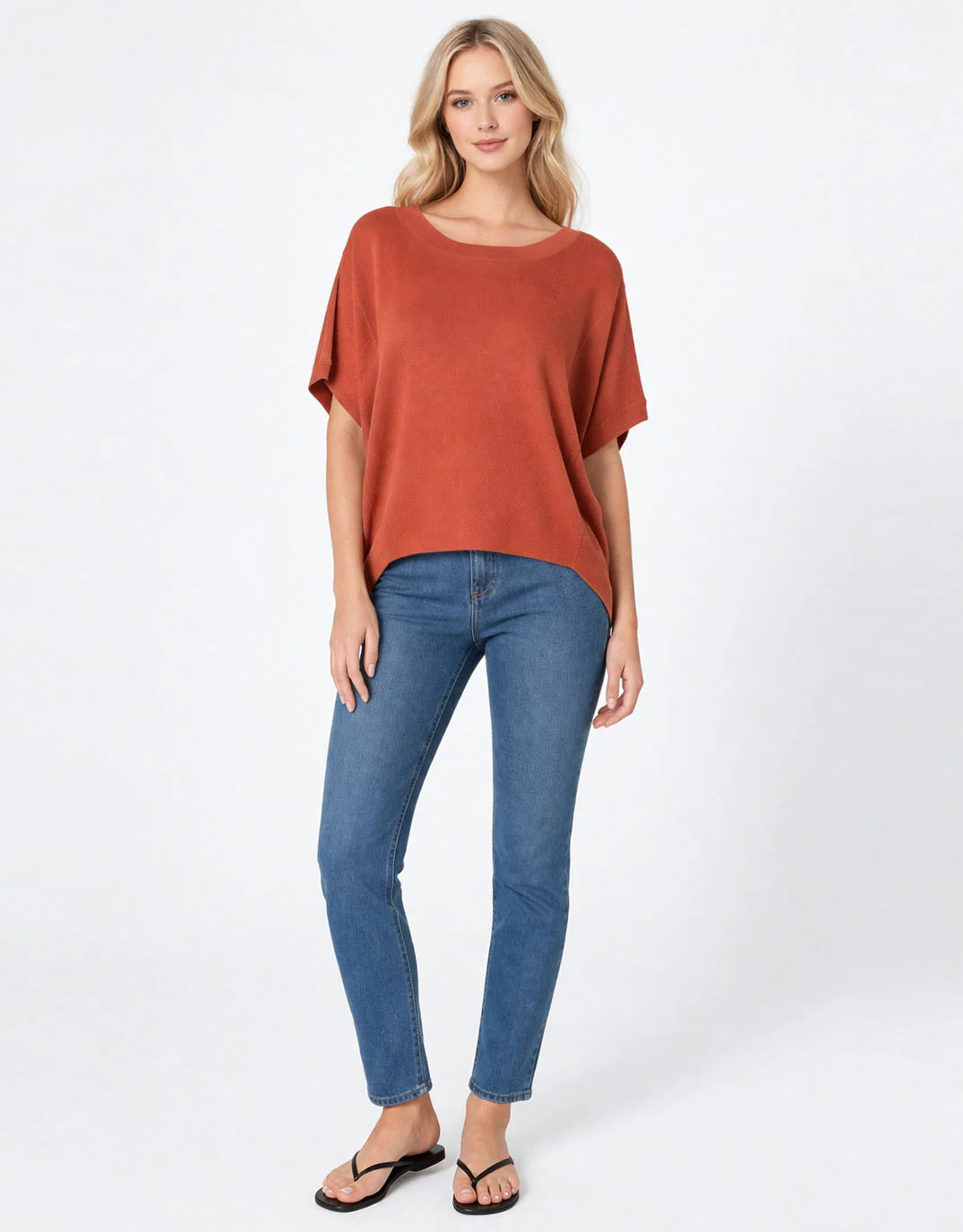 Esther Knit Top - Cinnamon - Image 2