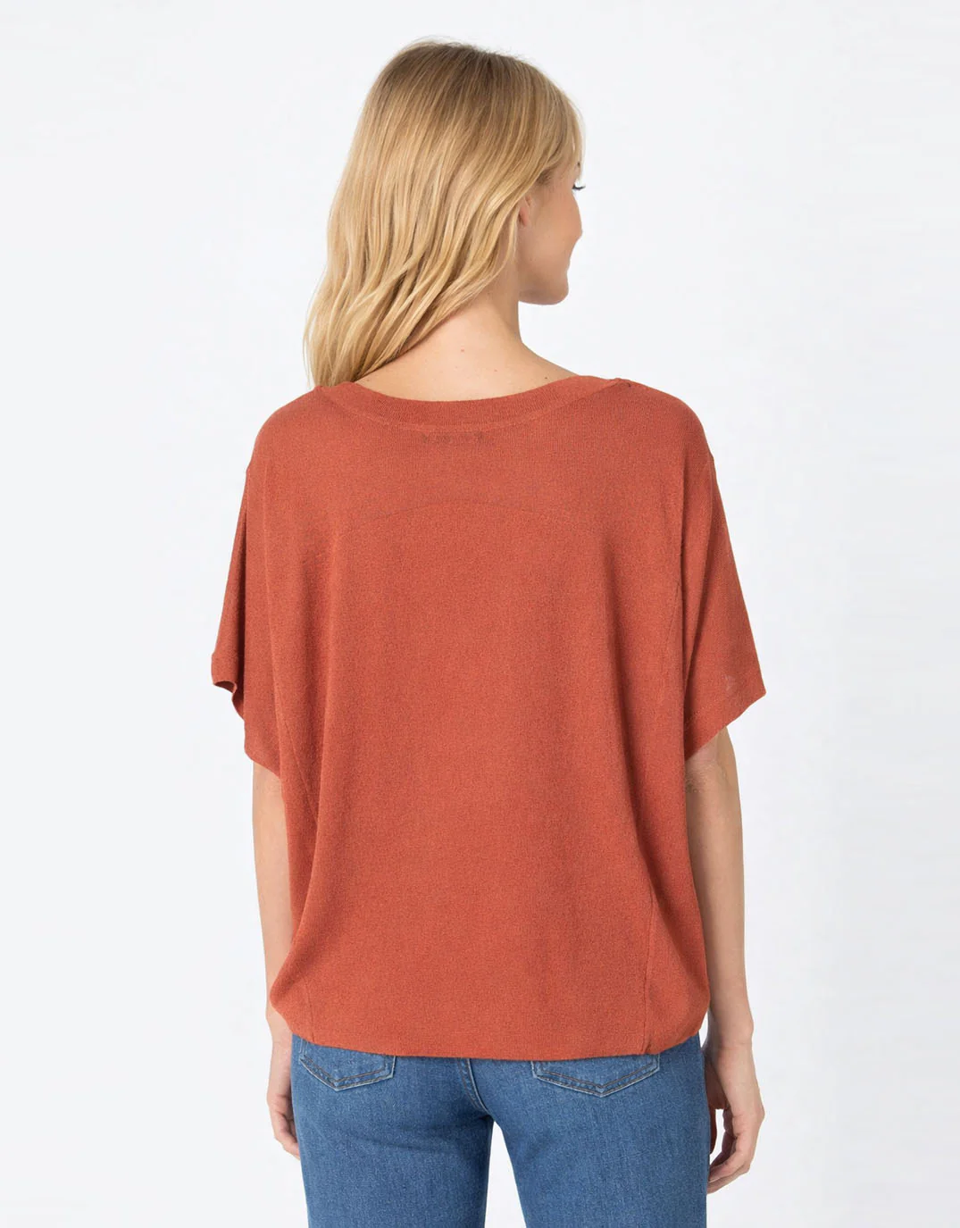 Esther Knit Top - Cinnamon - Image 4
