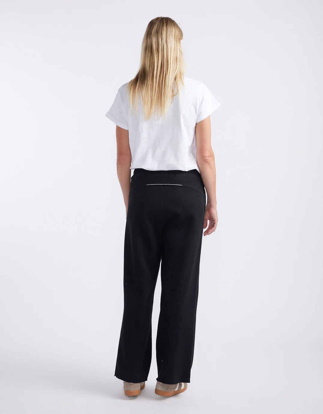 Fleece Lounger Pant - Black - Image 3