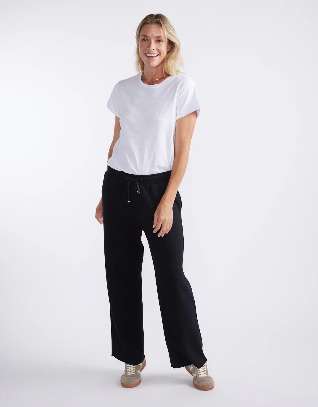 Fleece Lounger Pant - Black - Image 6