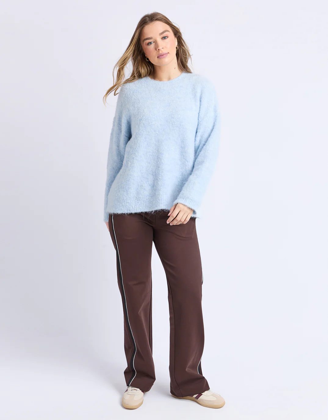 Flint Knit Crew - Ice Blue - Image 2