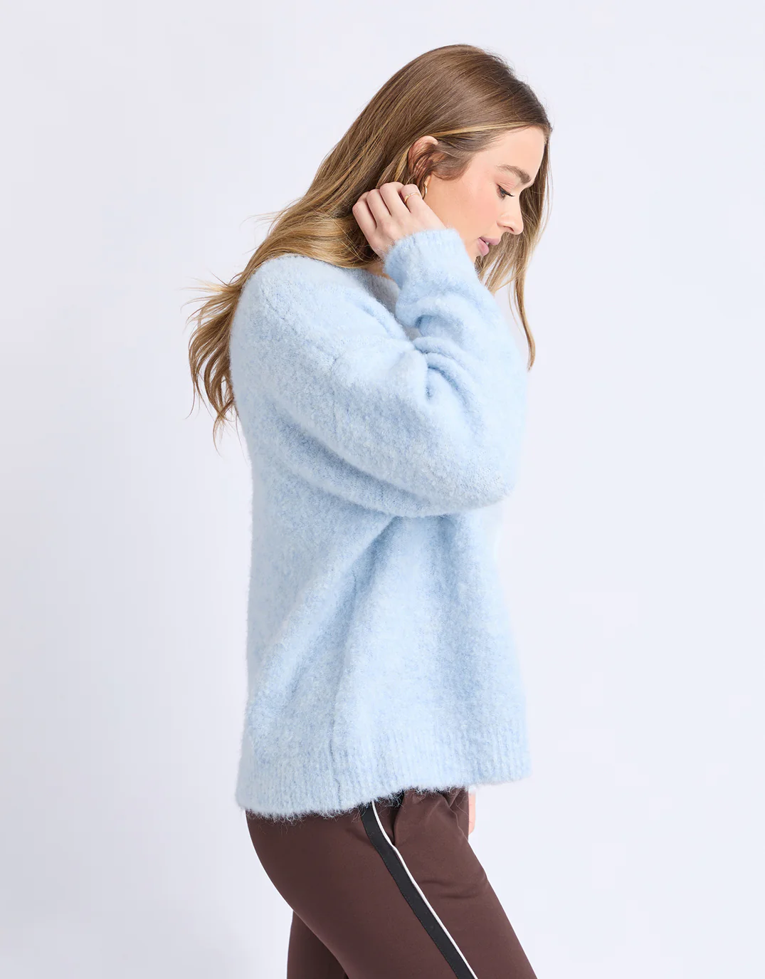 Flint Knit Crew - Ice Blue - Image 4