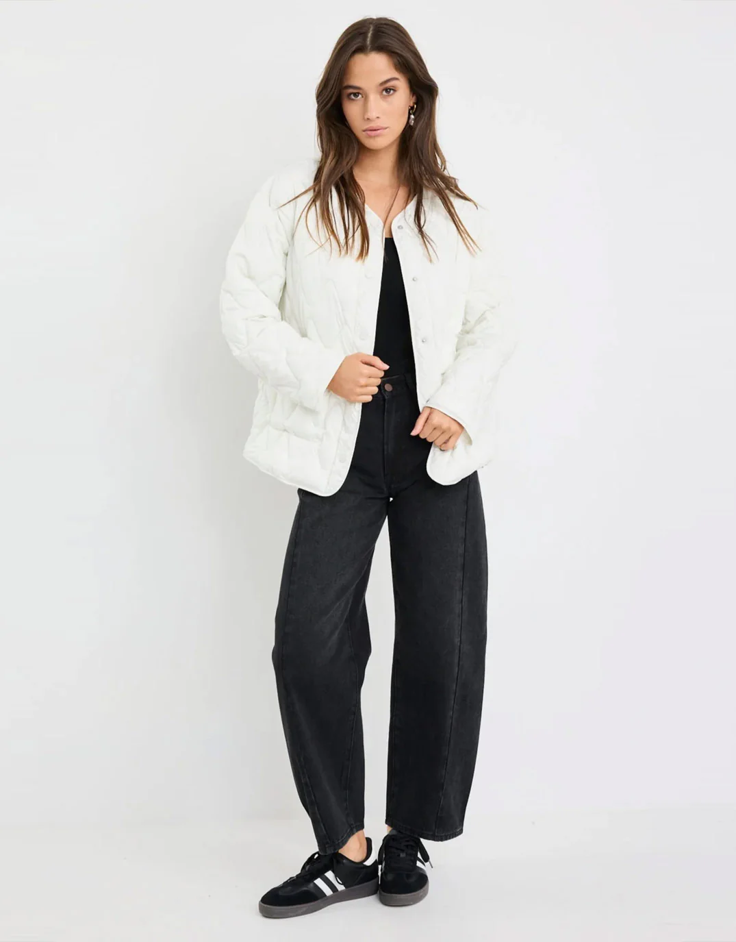 Frankly Puffer Jacket - Ecru - Image 3