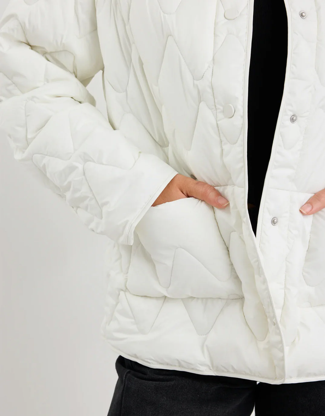 Frankly Puffer Jacket - Ecru - Image 5
