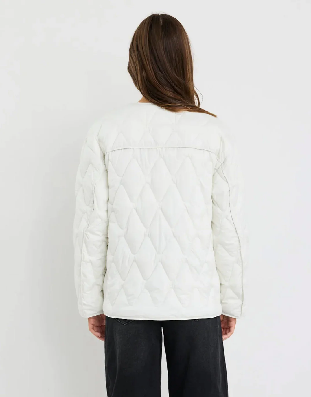 Frankly Puffer Jacket - Ecru - Image 7