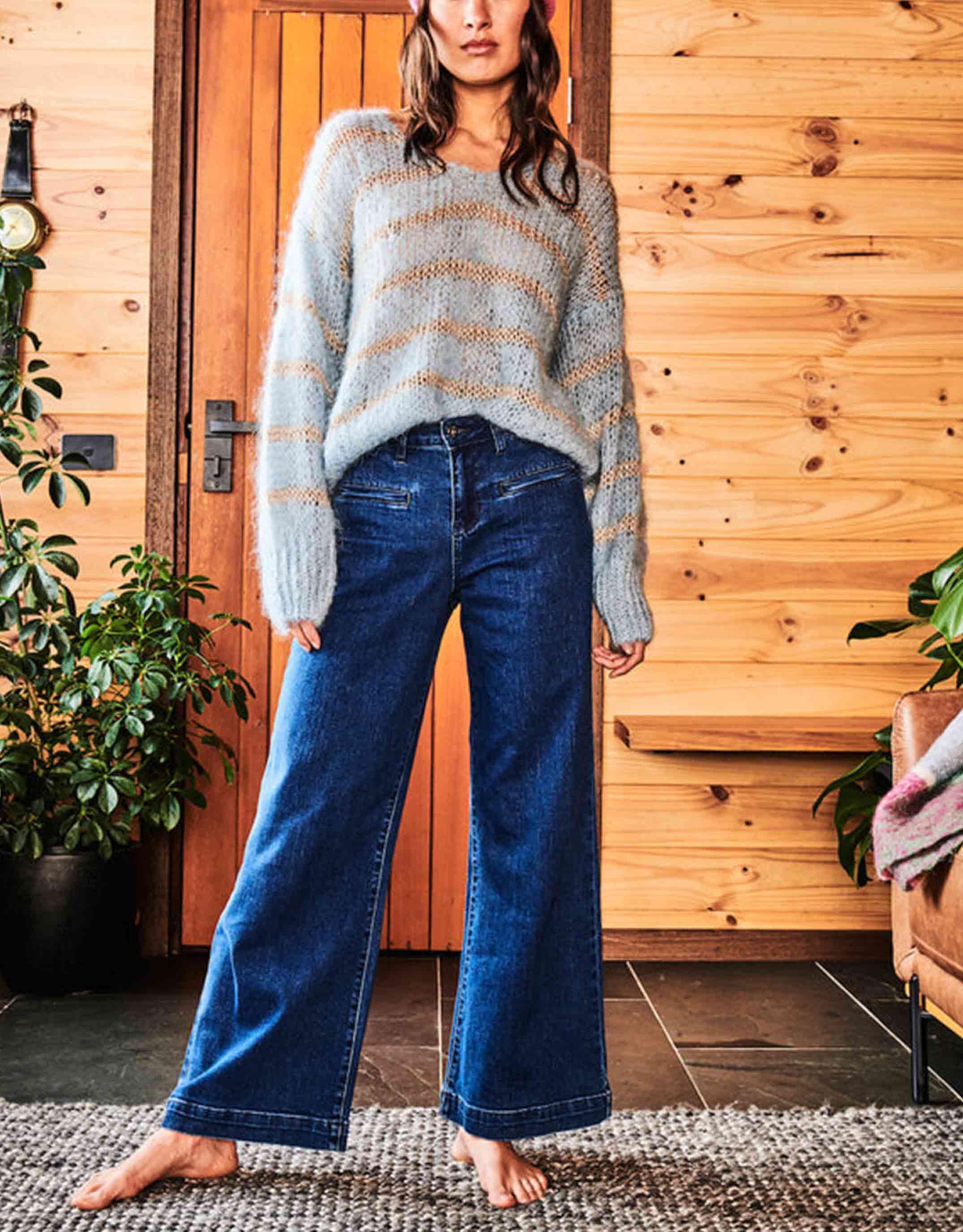 Freya Jeans - Mid West Blue - Image 8
