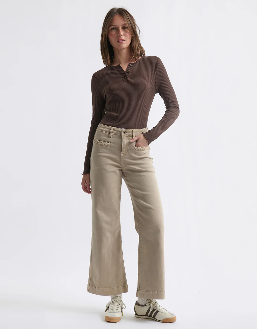 Freya Plait Pocket Jean - Image 3