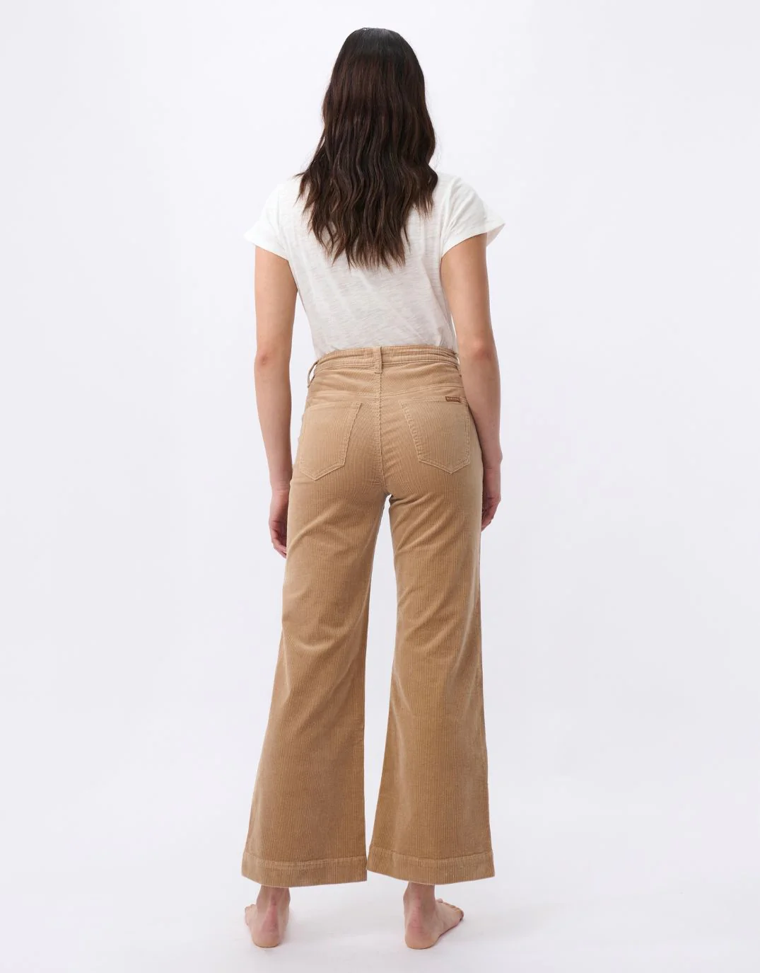 Freya Wide Leg Cords - Camel - Image 5