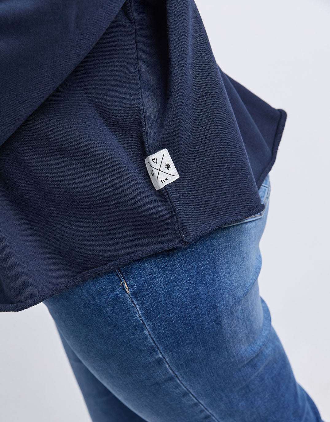 Gab Long Sleeve Sweat - Dark Sapphire - Image 11