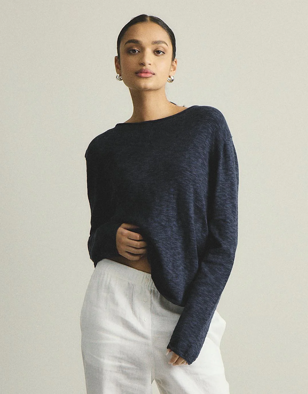 Harper Sweater - Navy