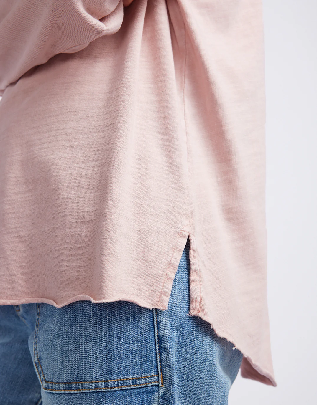 Henley Sunset Top - Dusty Pink - Image 8