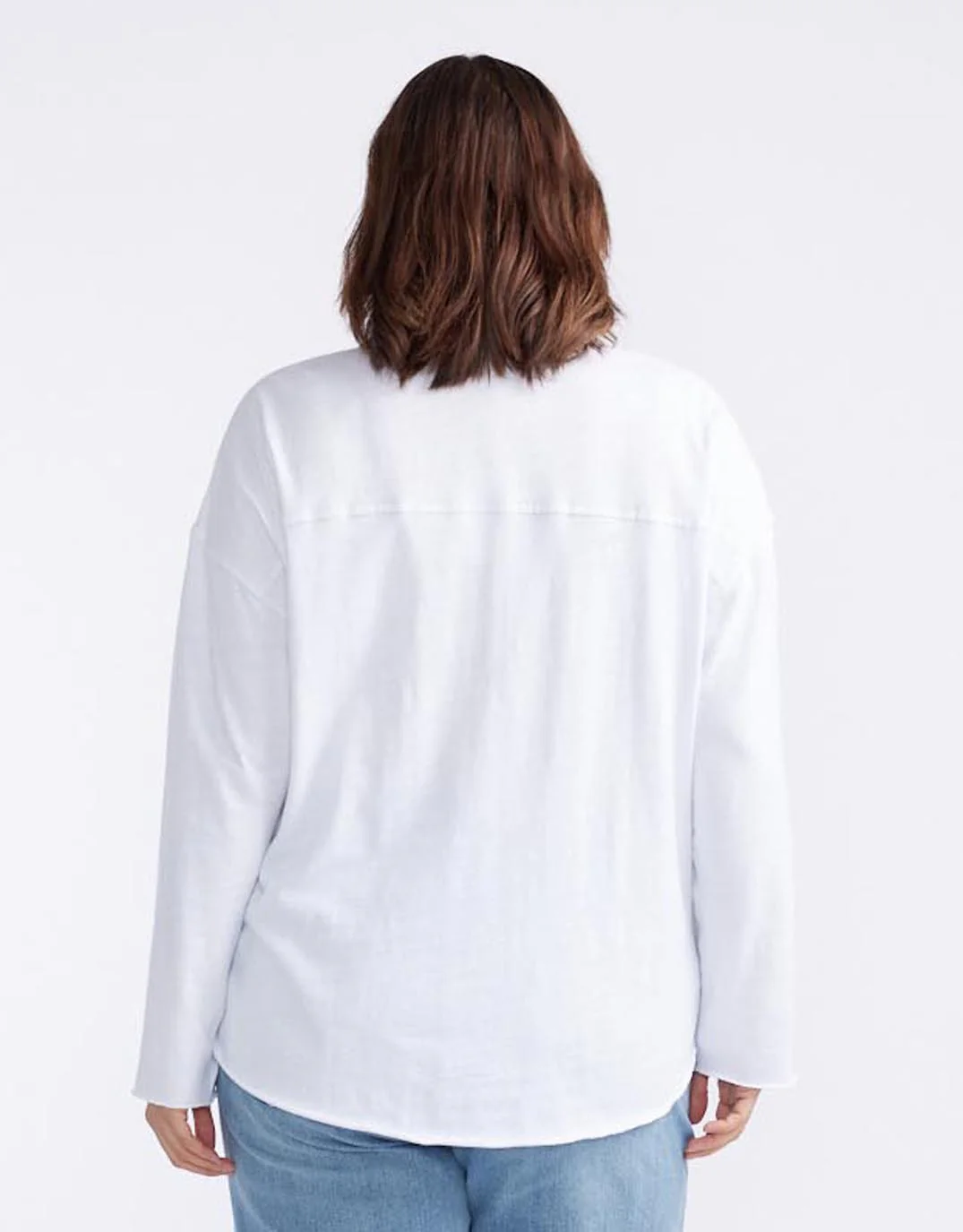 Henley Sunset Top - White - Image 18