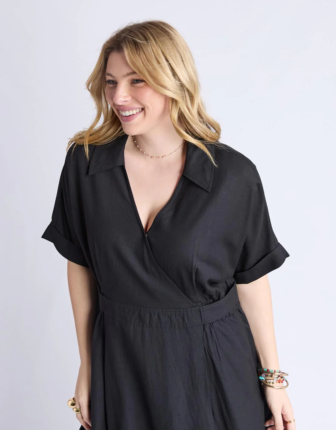 Hillary Dress - Black - Image 4