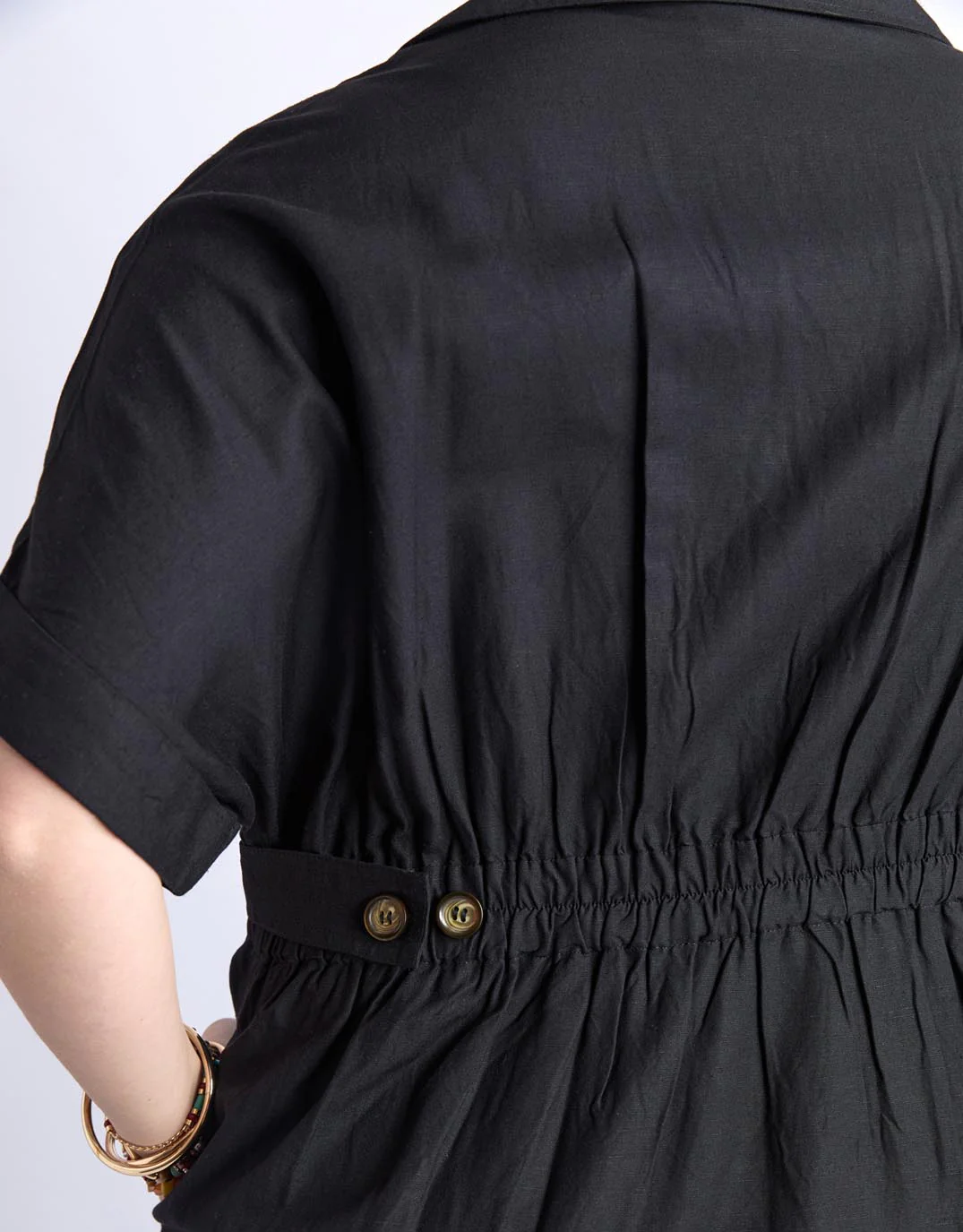 Hillary Dress - Black - Image 5