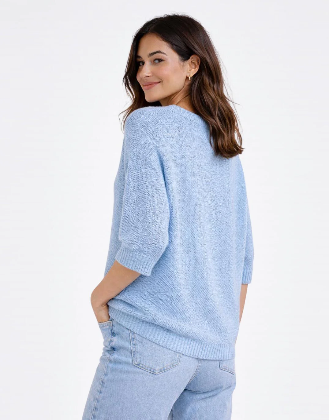 Honeycomb Sweat - Sky - Image 3