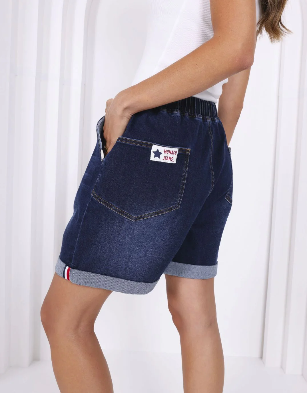 Hugo Denim Shorts - Ink - Image 5