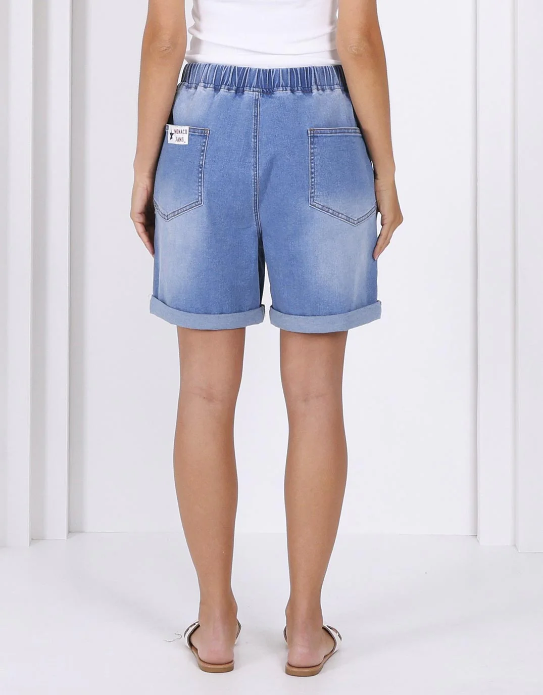 Hugo Denim Shorts - Light Blue - Image 7