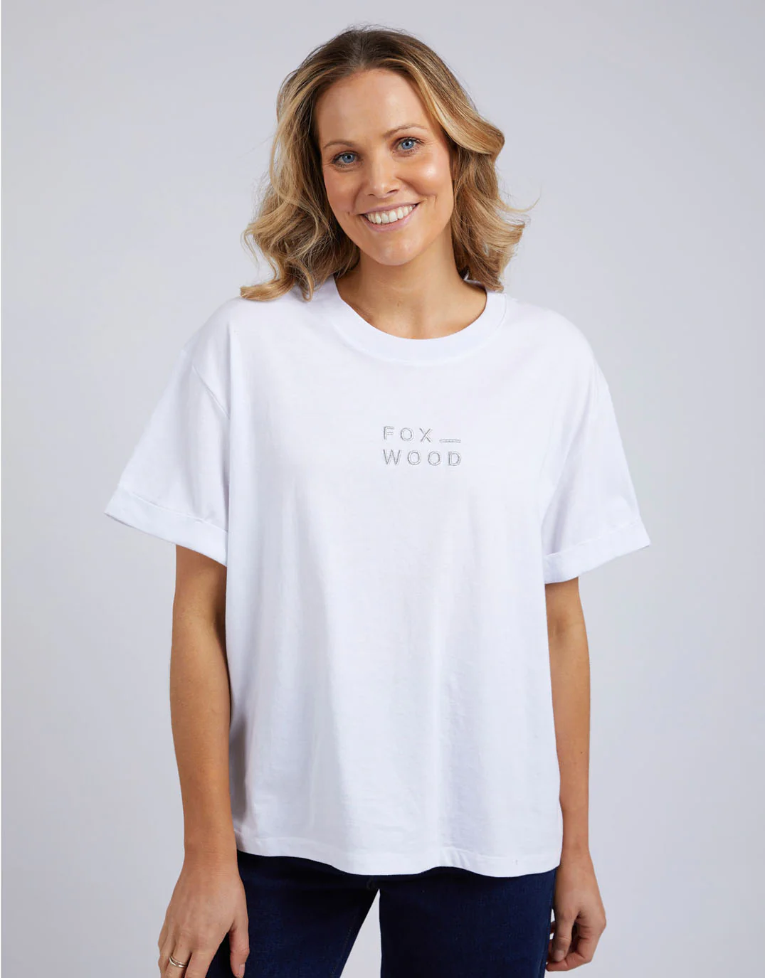 Huntleigh Oversized Tee - White
