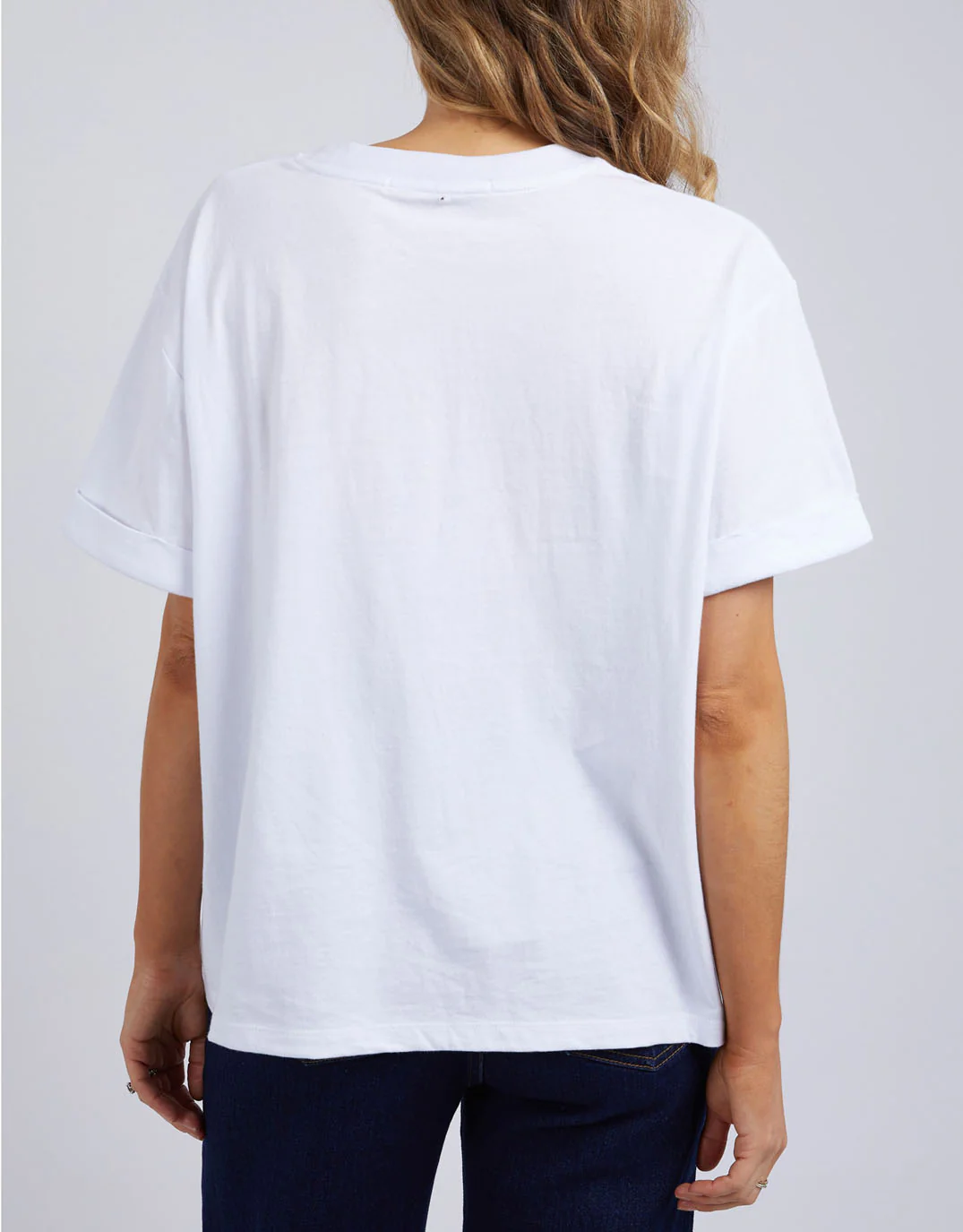 Huntleigh Oversized Tee - White - Image 6
