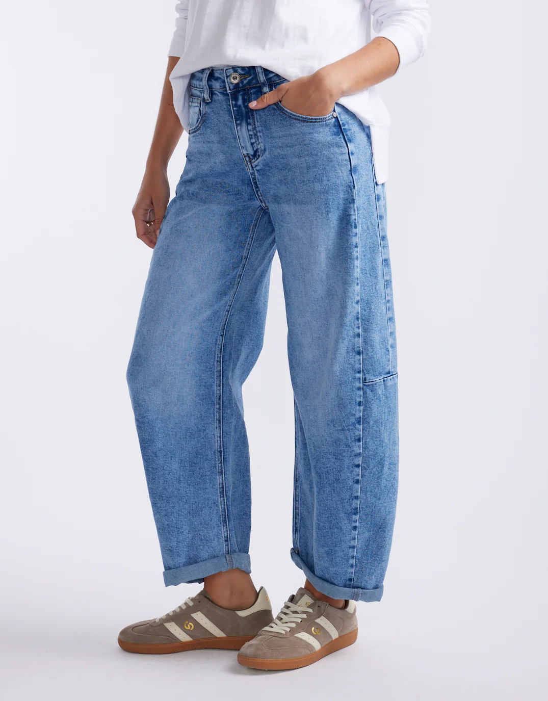 Idaho Barrel Jean - Denim - Image 5