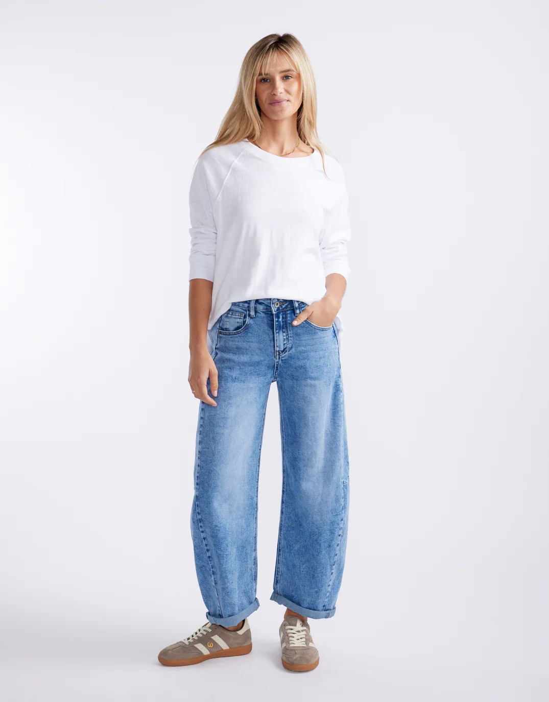 Idaho Barrel Jean - Denim - Image 7