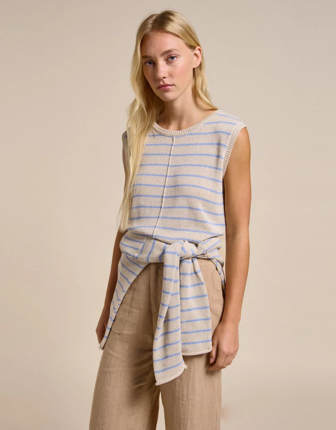 Indi Tank - Natural/Blue - Image 3