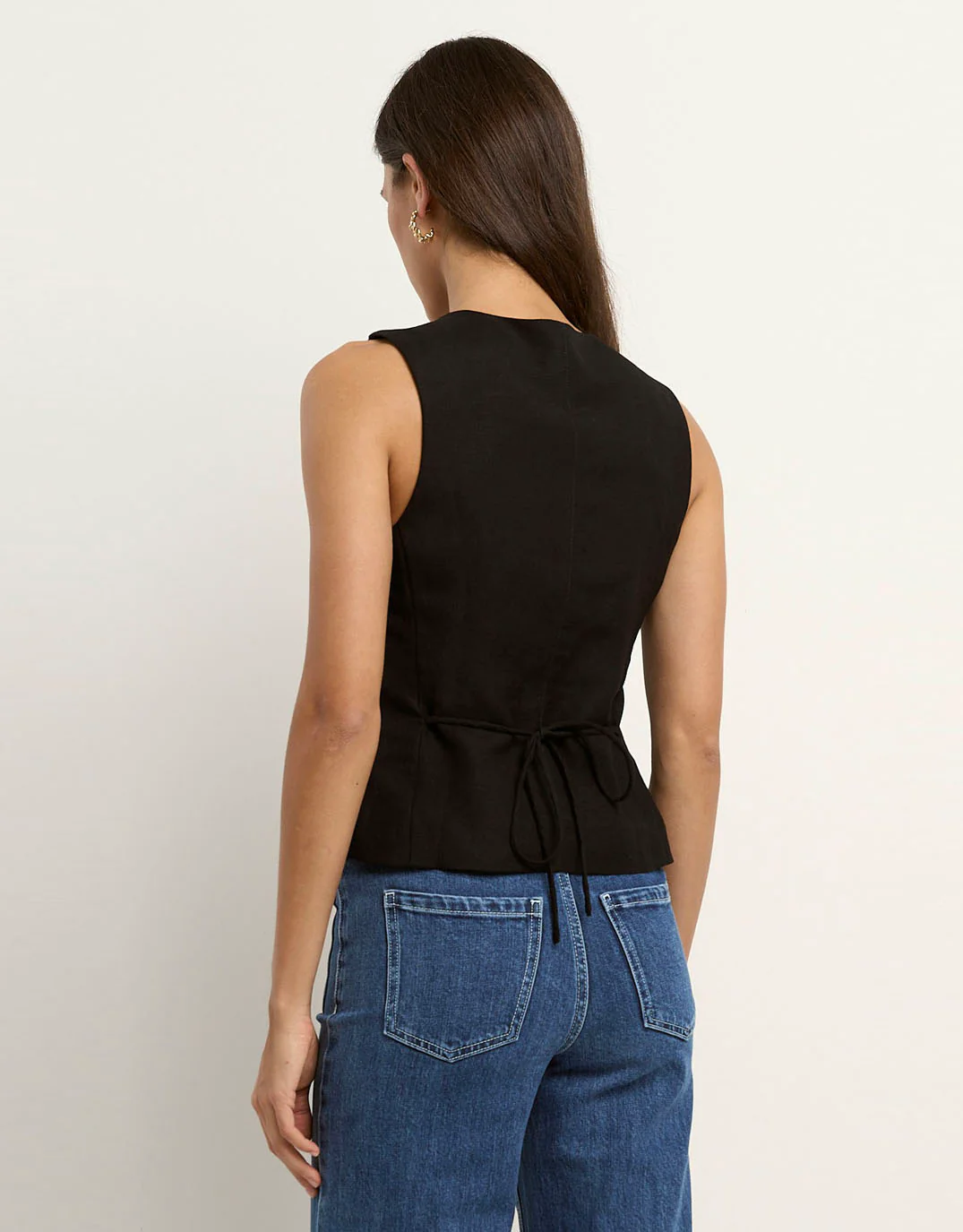 Infusion Sleeveless Vest - Black - Image 5