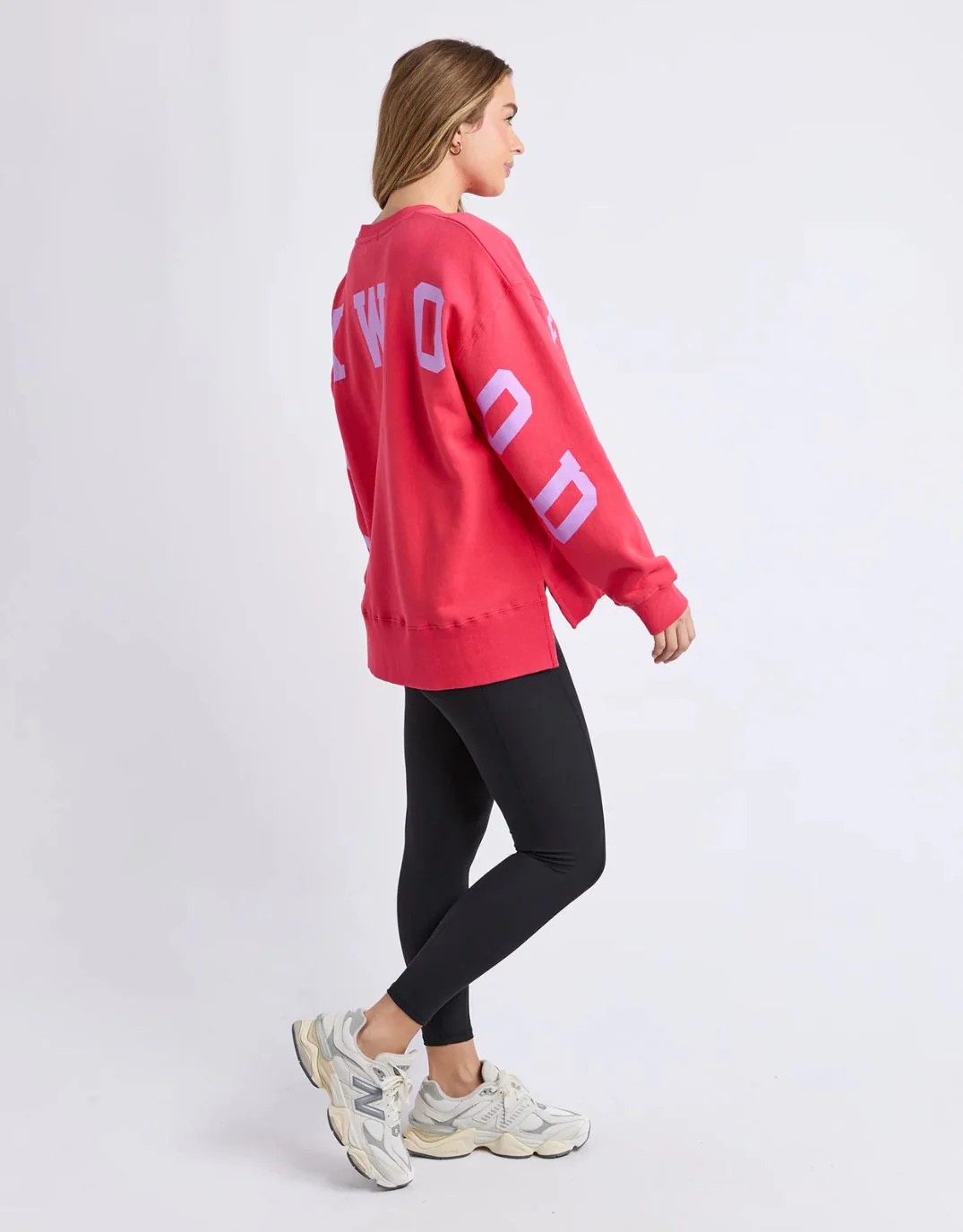 Interval Crew - Raspberry / Neon Lilac - Image 8