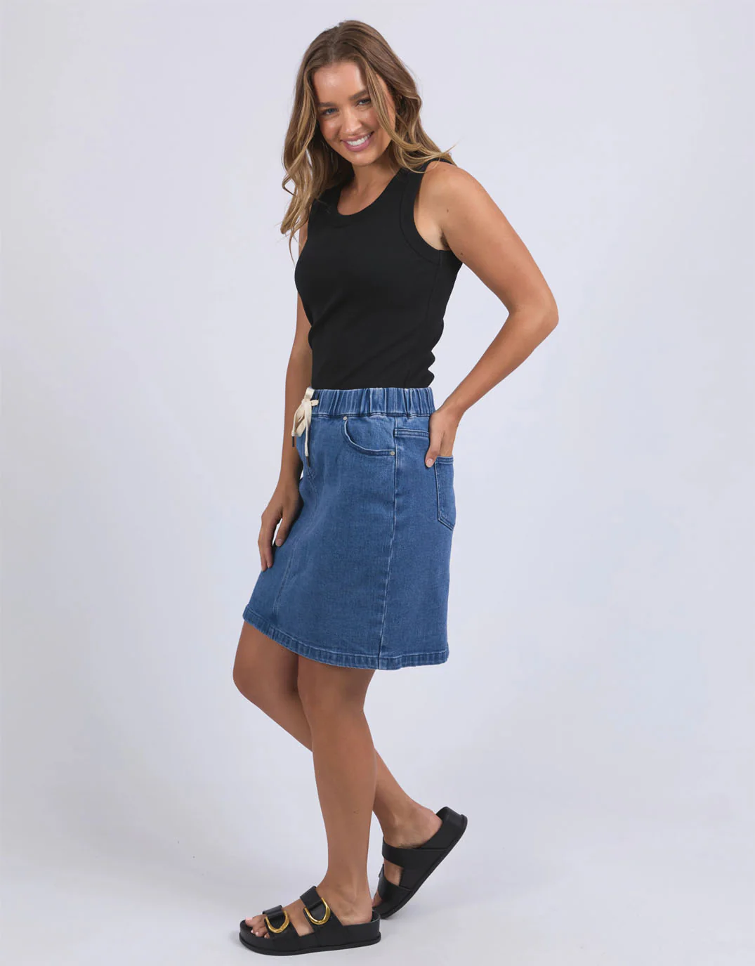 Iris Tank - Black - Image 3